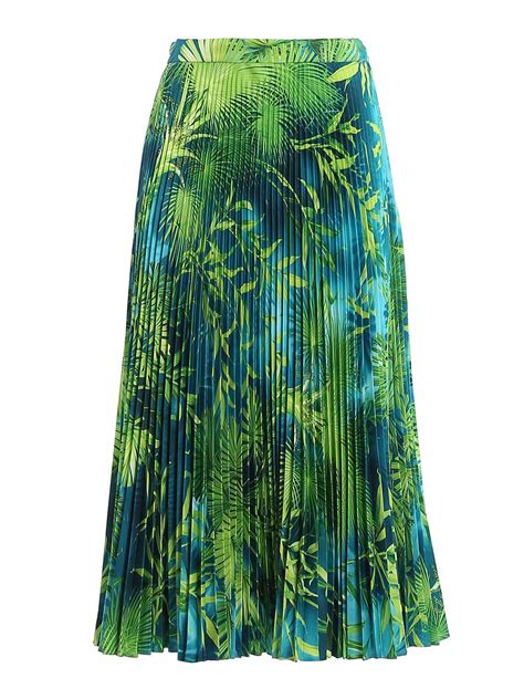 versace jungle print skirt|Designer Versace Jungle Print Skirts for Women .